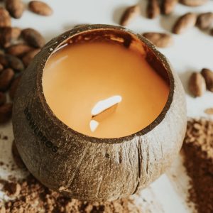 Κερί καρύδας με άρωμα κακάο